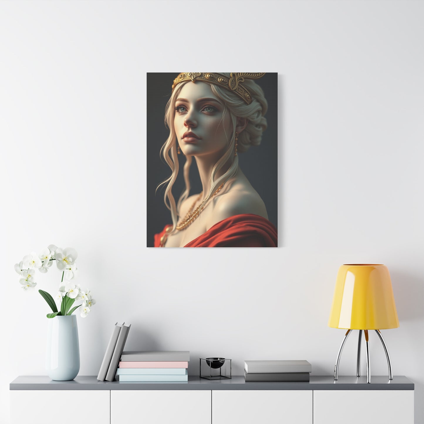 Celestial Virgo Canvas Elegance