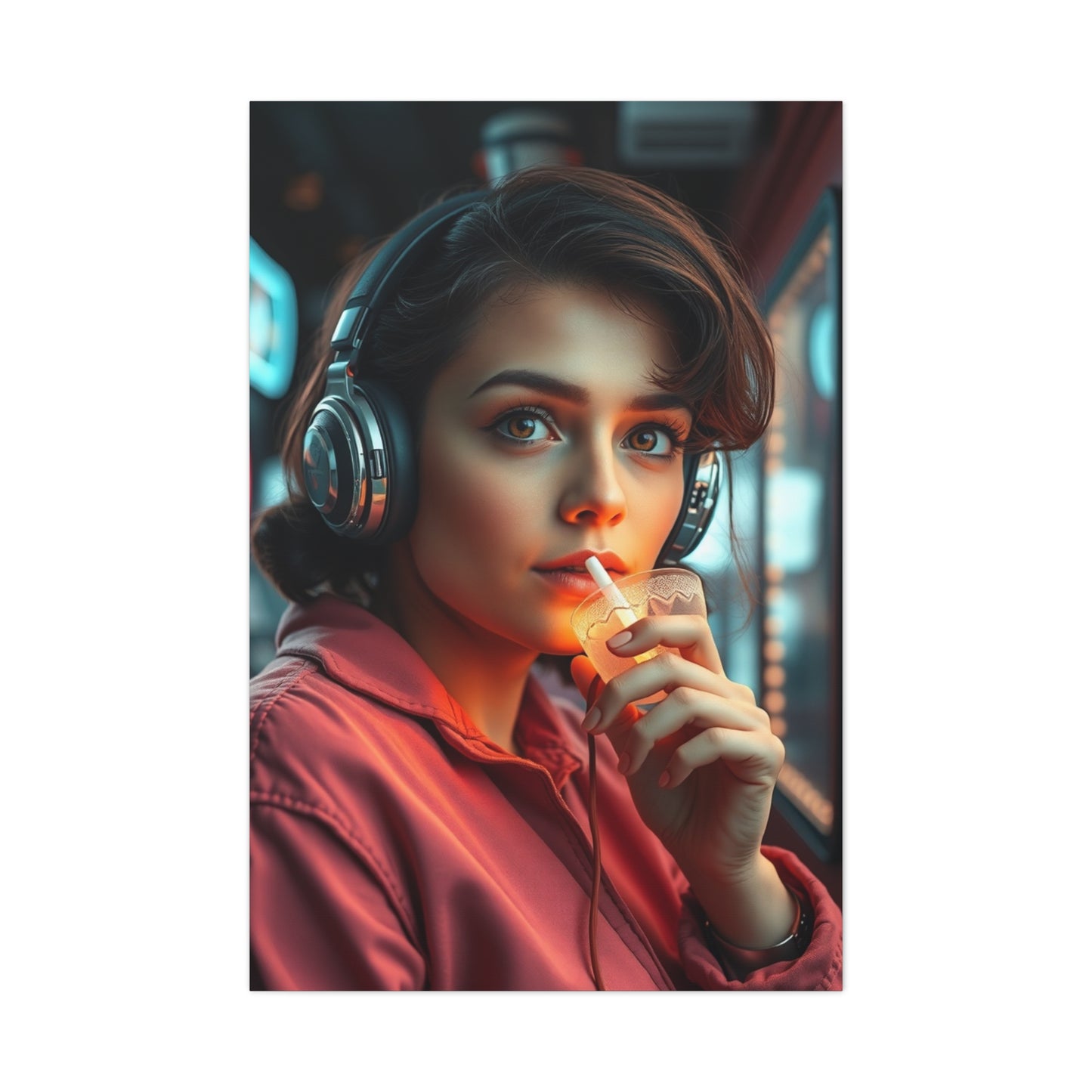 Retro Revival Masterwork Wall Art & Canvas Print