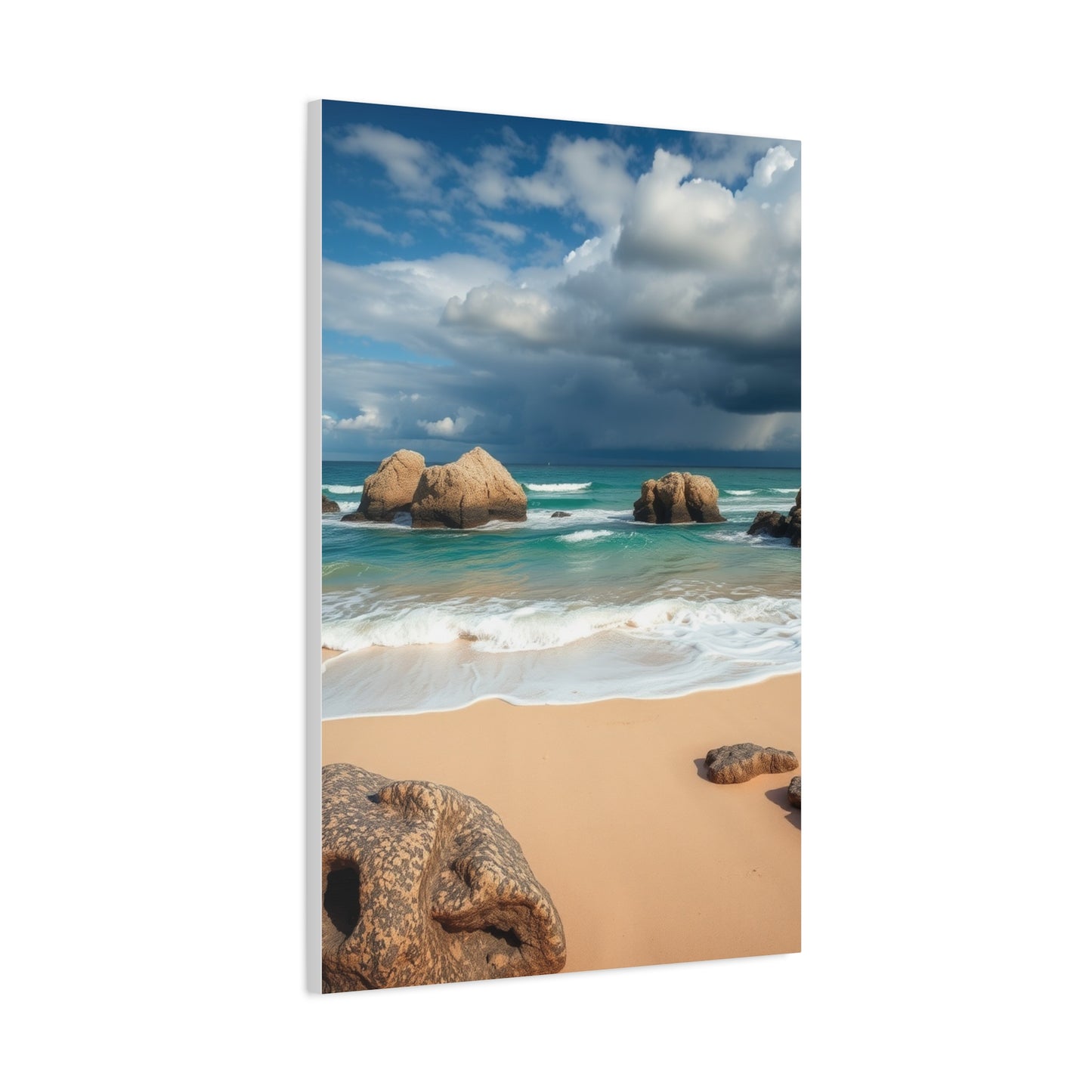 Opulent Shoreline Masterpiece Wall Art & Canvas Print