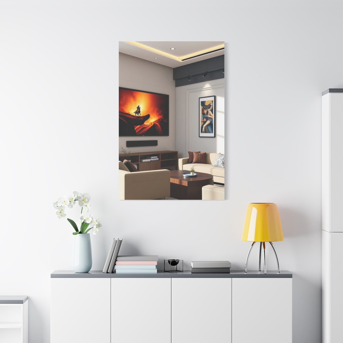 Supreme Home Theatre Decor Art Collection Wall Art & Canvas Print