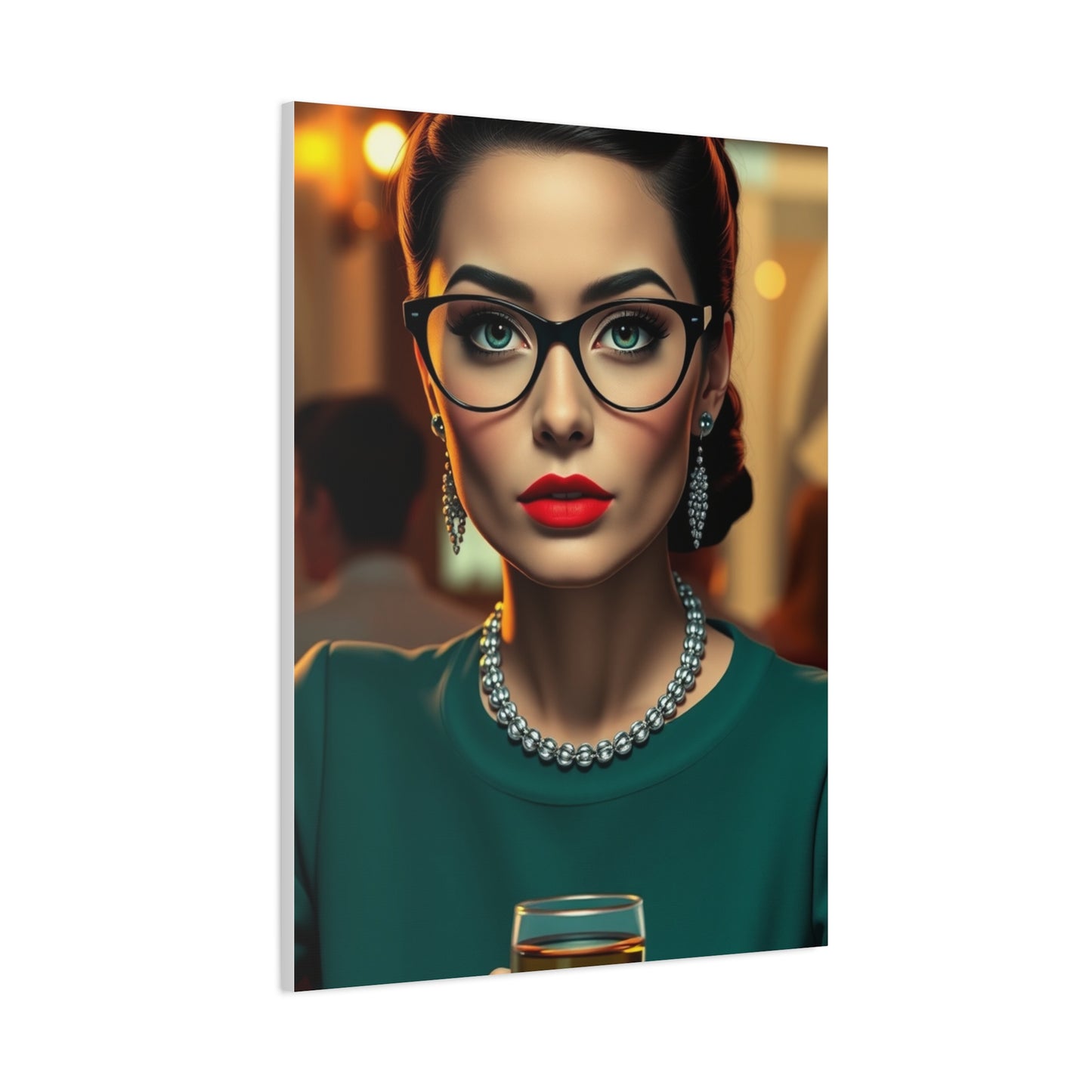 Breakfast At Tiffany’s Characters Art Refined Canvas Wall Art & Canvas Print