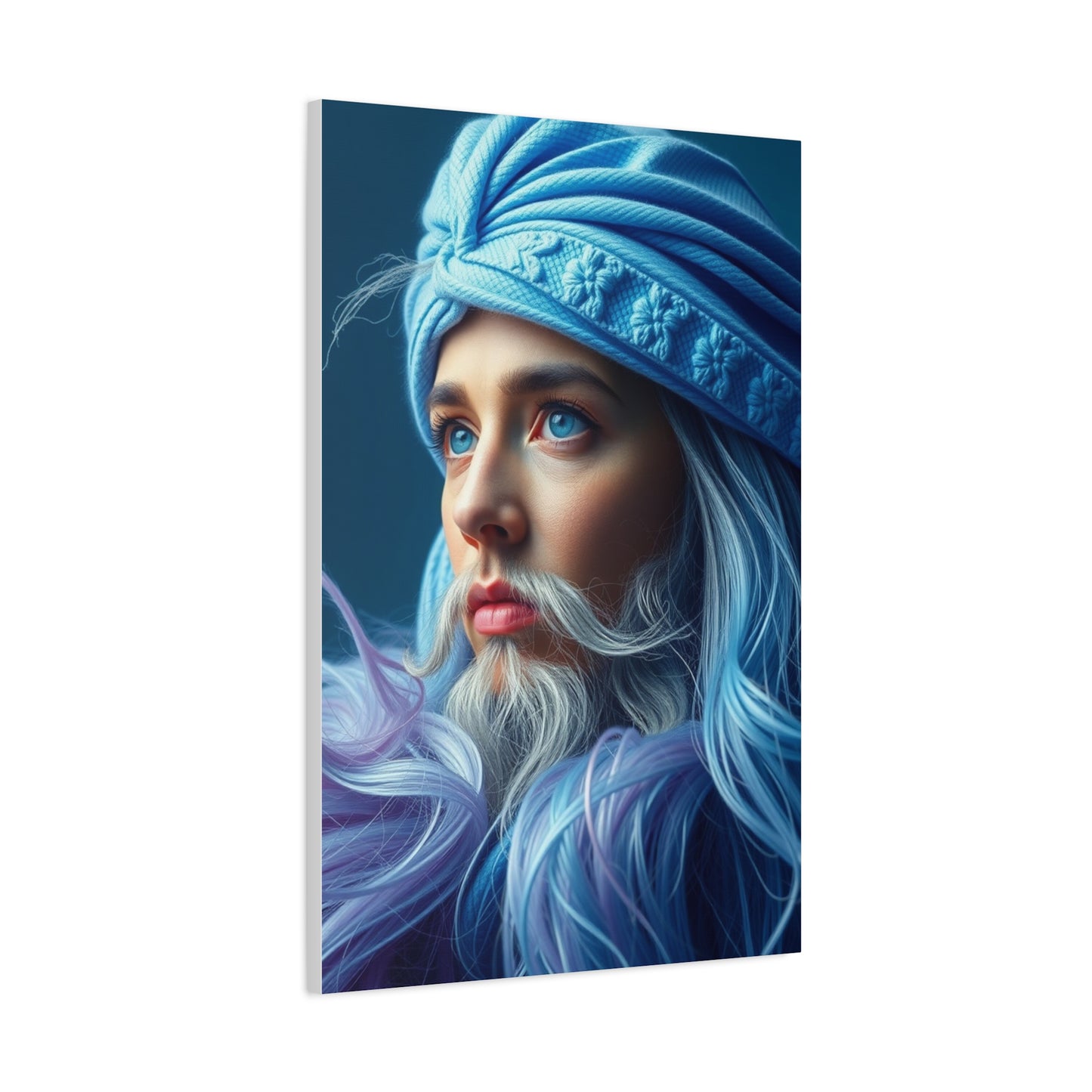 Blue & Gray Art Supreme Gallery Wall Art & Canvas Print