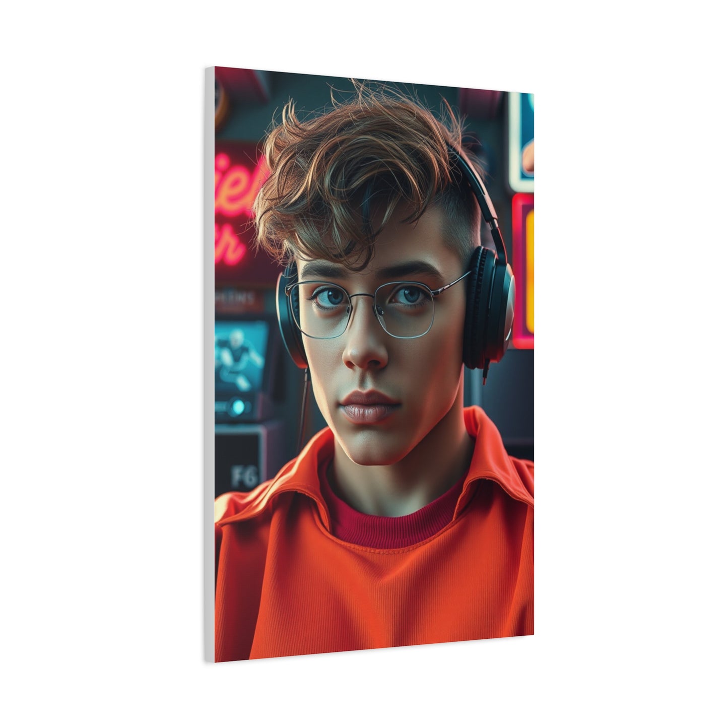 Vision 80’s Nostalgia Art Art Wall Art & Canvas Print