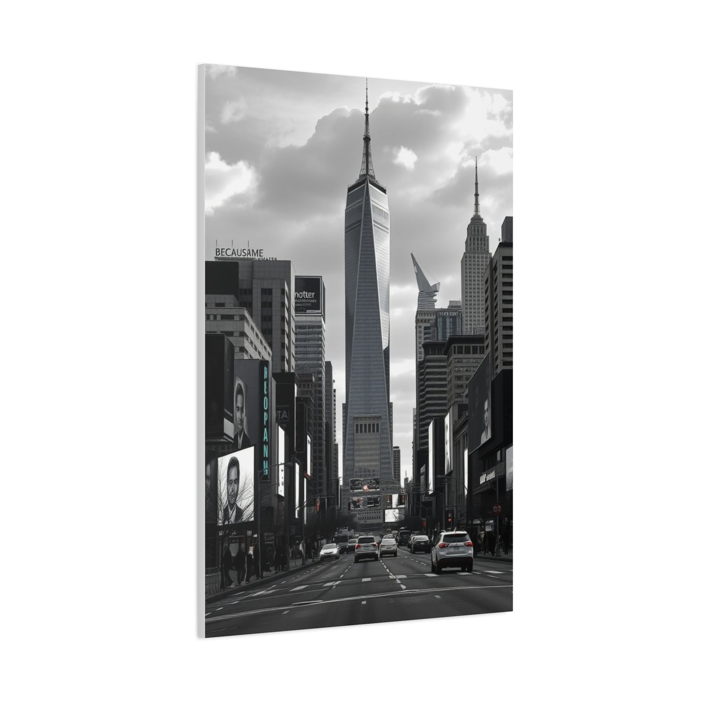 Supreme Black & White Cityscapes Art Collection Wall Art & Canvas Print
