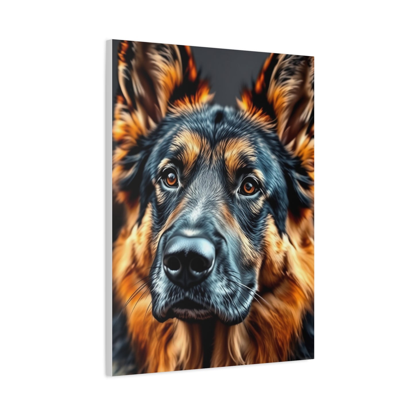German Shepherd Art Refined Canvas Wall Art & Canvas Print