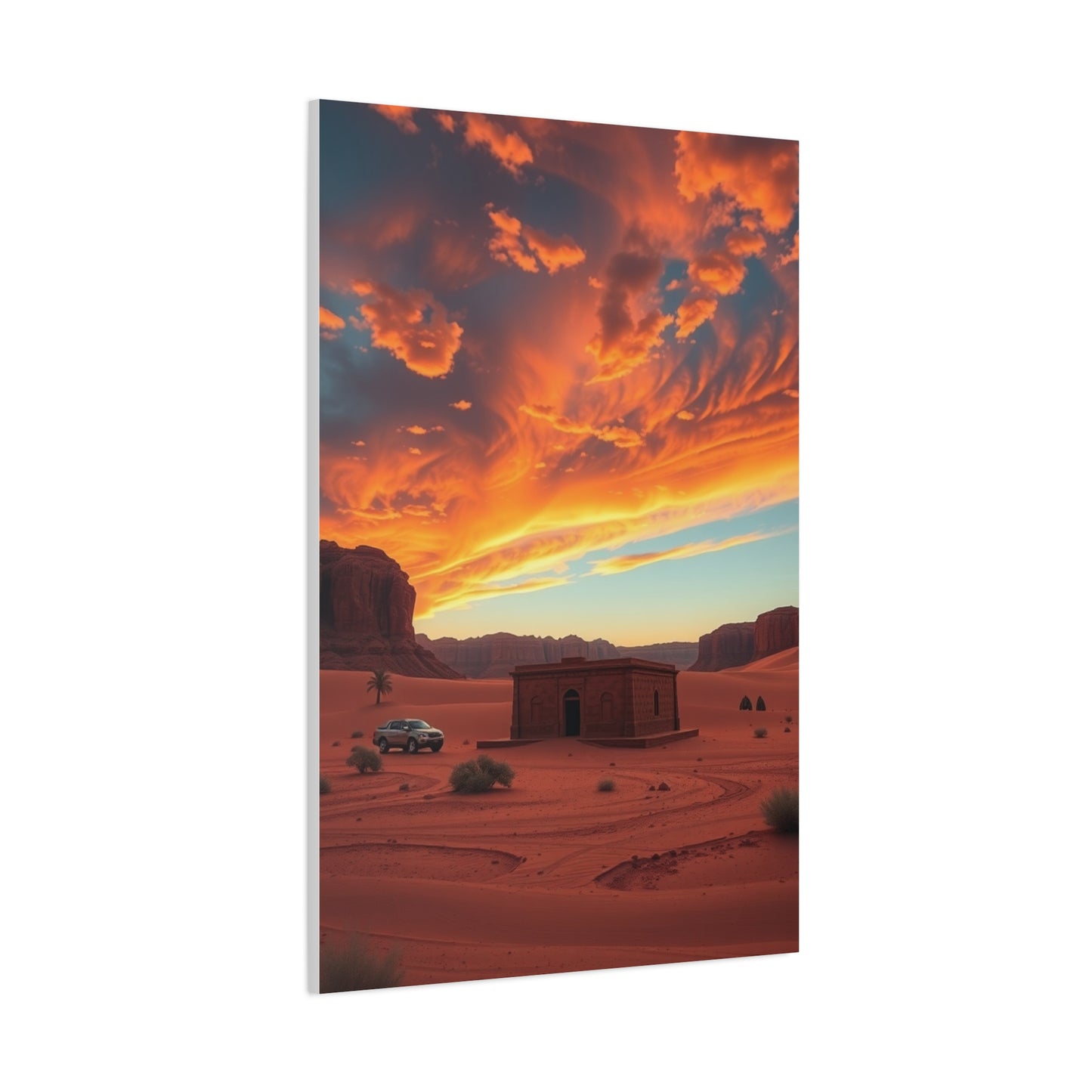 Celestial Desert Tapestry Wall Art & Canvas Print