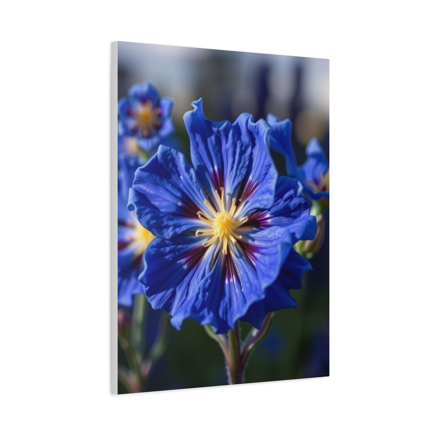 Elite Bluebonnet Flower Art Vision Wall Art & Canvas Print