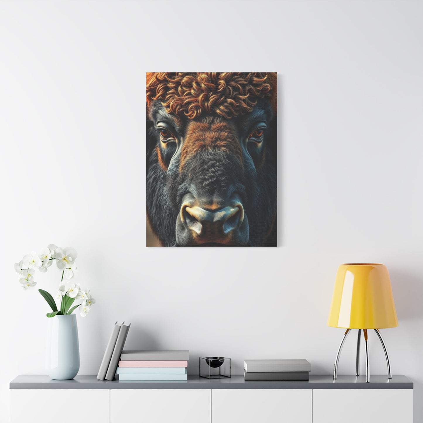 Buffalo Grandeur Tableau Wall Art & Canvas Print