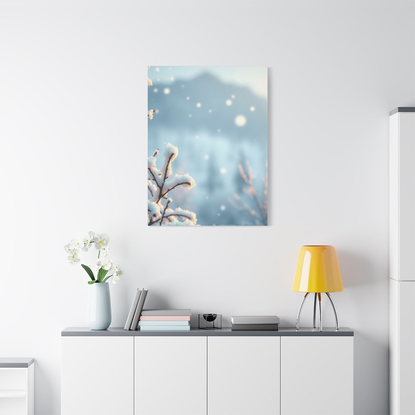 Crystalline Season Canvas Wall Art & Canvas Print