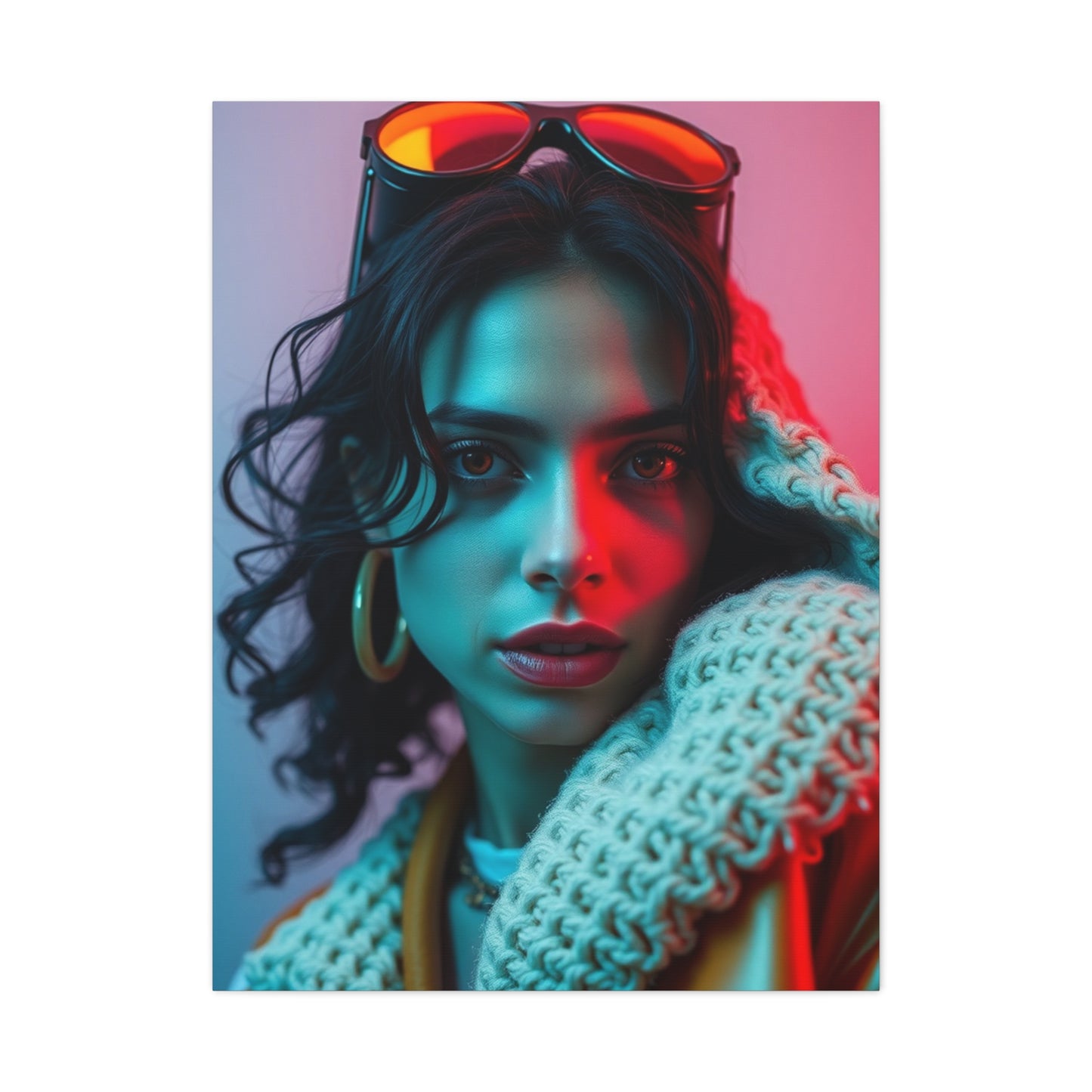 Supreme 70’s Aesthetic Art Collection Wall Art & Canvas Print