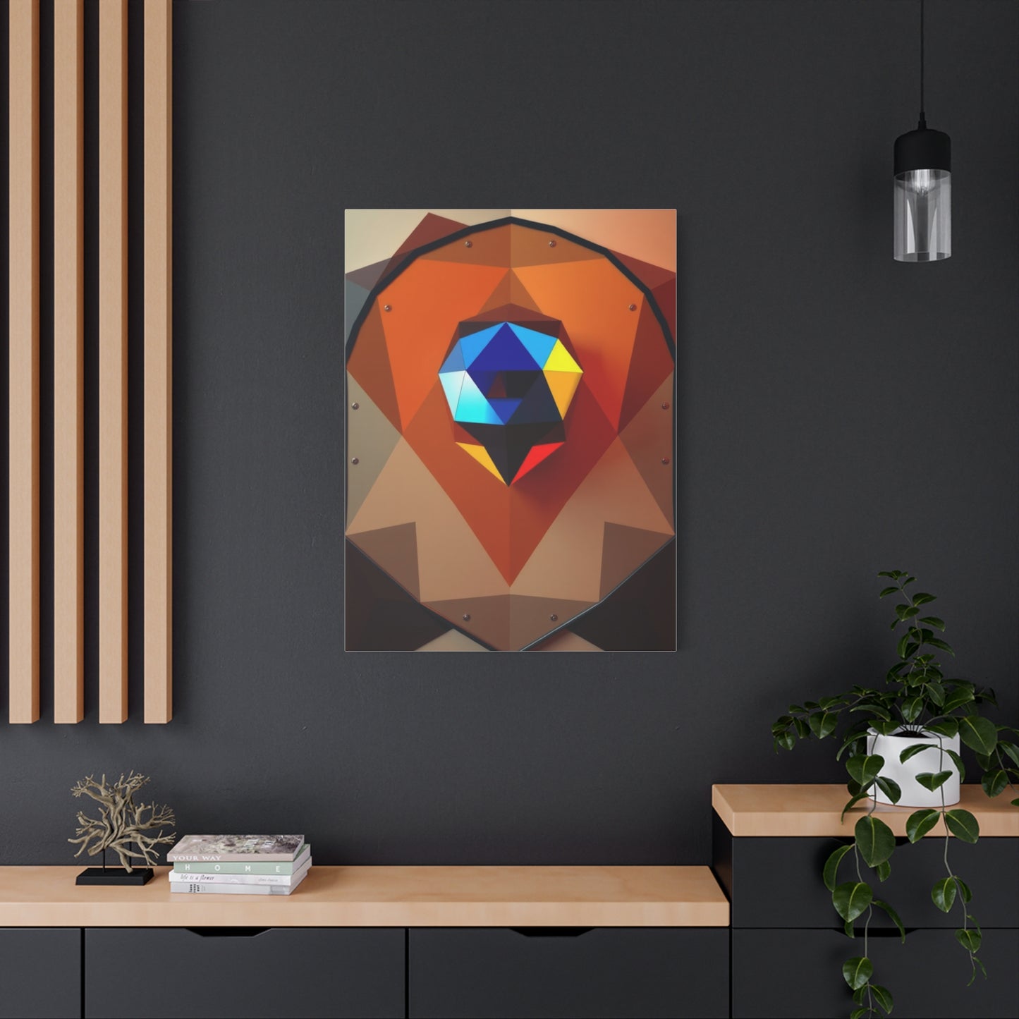 Luxe Geometric Reverie Wall Art & Canvas Print