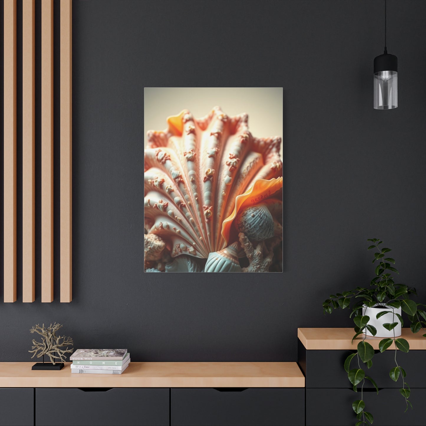 Sea Shell Art Luxury Canvas Wall Art & Canvas Print