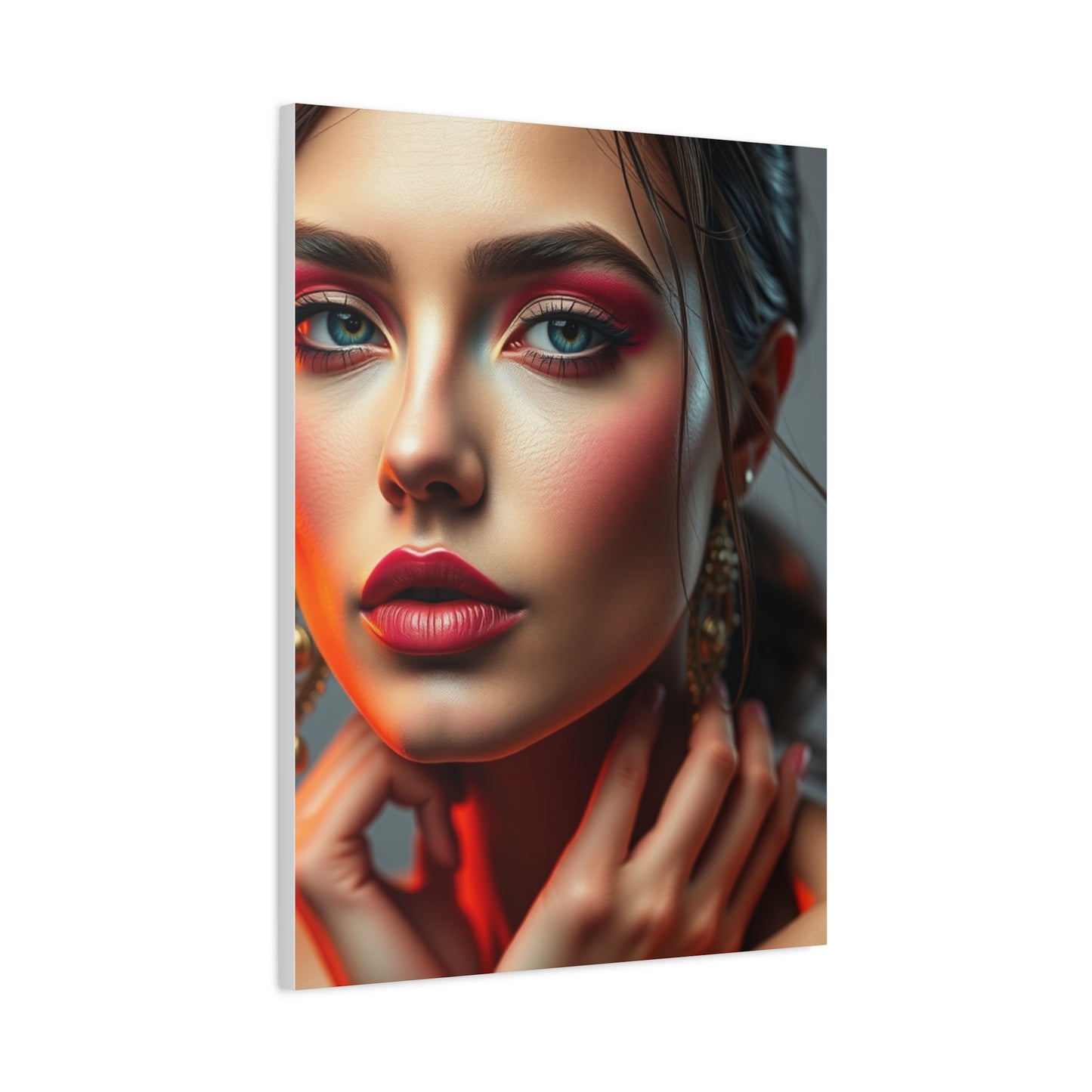 Masterpiece Makeup & Cosmetics Art Vision Wall Art & Canvas Print