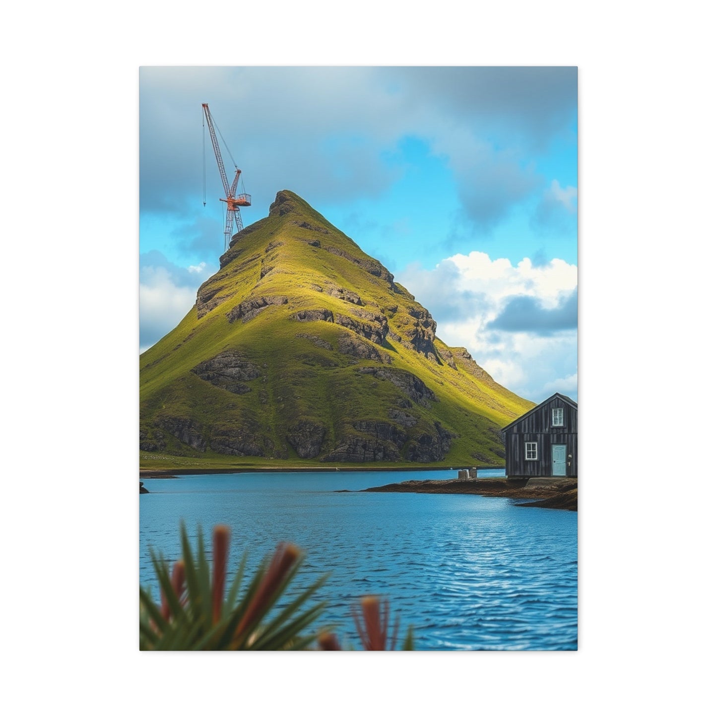 Sapphire Shores of Éire Wall Art & Canvas Print