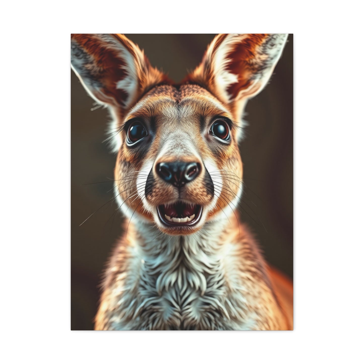 Vision Kangaroo Art Art Wall Art & Canvas Print