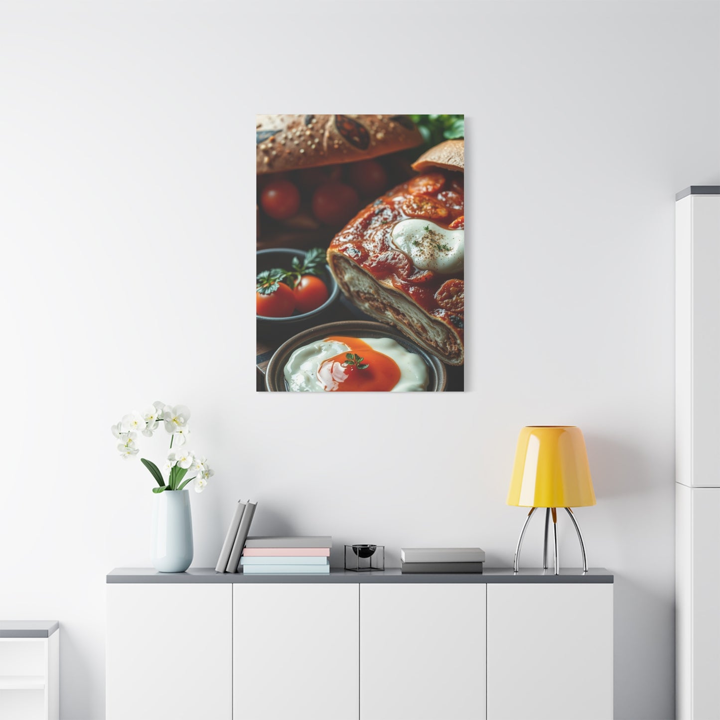 Masterpiece Italian Food Art Vision Wall Art & Canvas Print