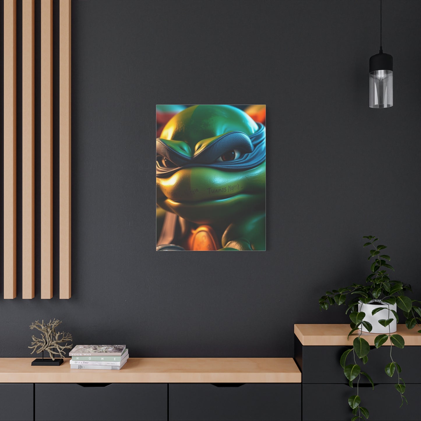 Masterpiece Teenage Mutant Ninja Turtles Characters Art Vision Wall Art & Canvas Print