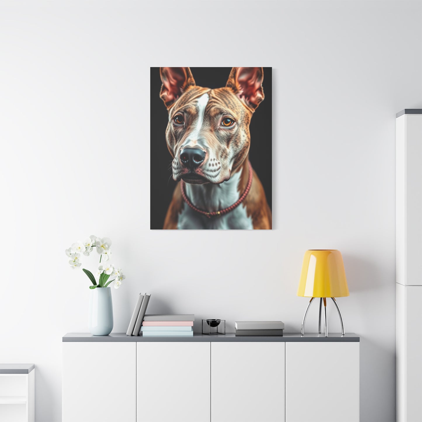Elite Pit Bull Art Vision Wall Art & Canvas Print