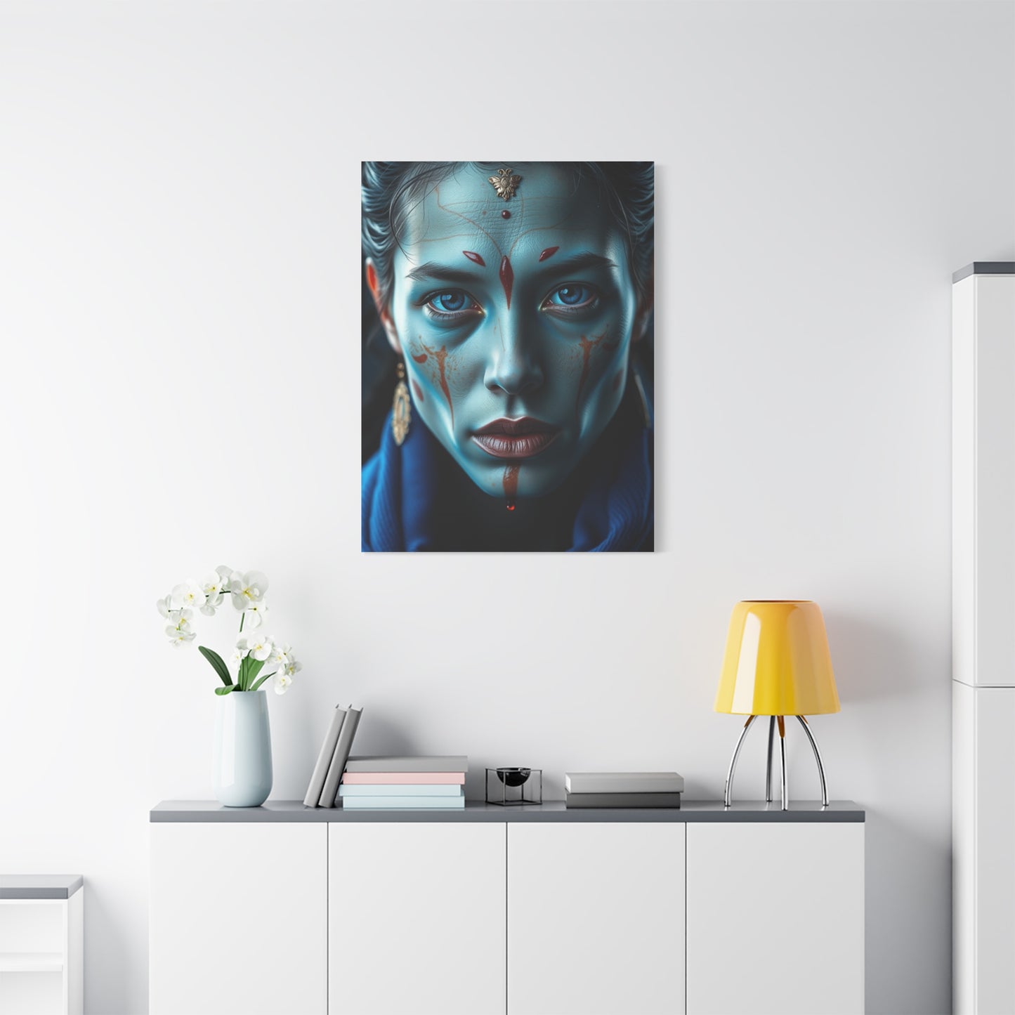 Prussian Depths Canvas Wall Art & Canvas Print