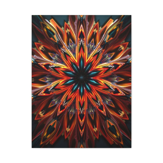 Symmetric Reverie Canvas