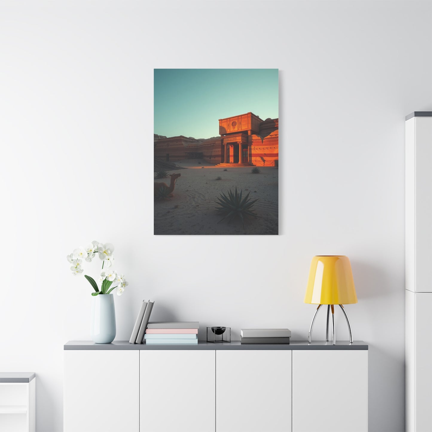 Dune Symphony Canvas Wall Art & Canvas Print