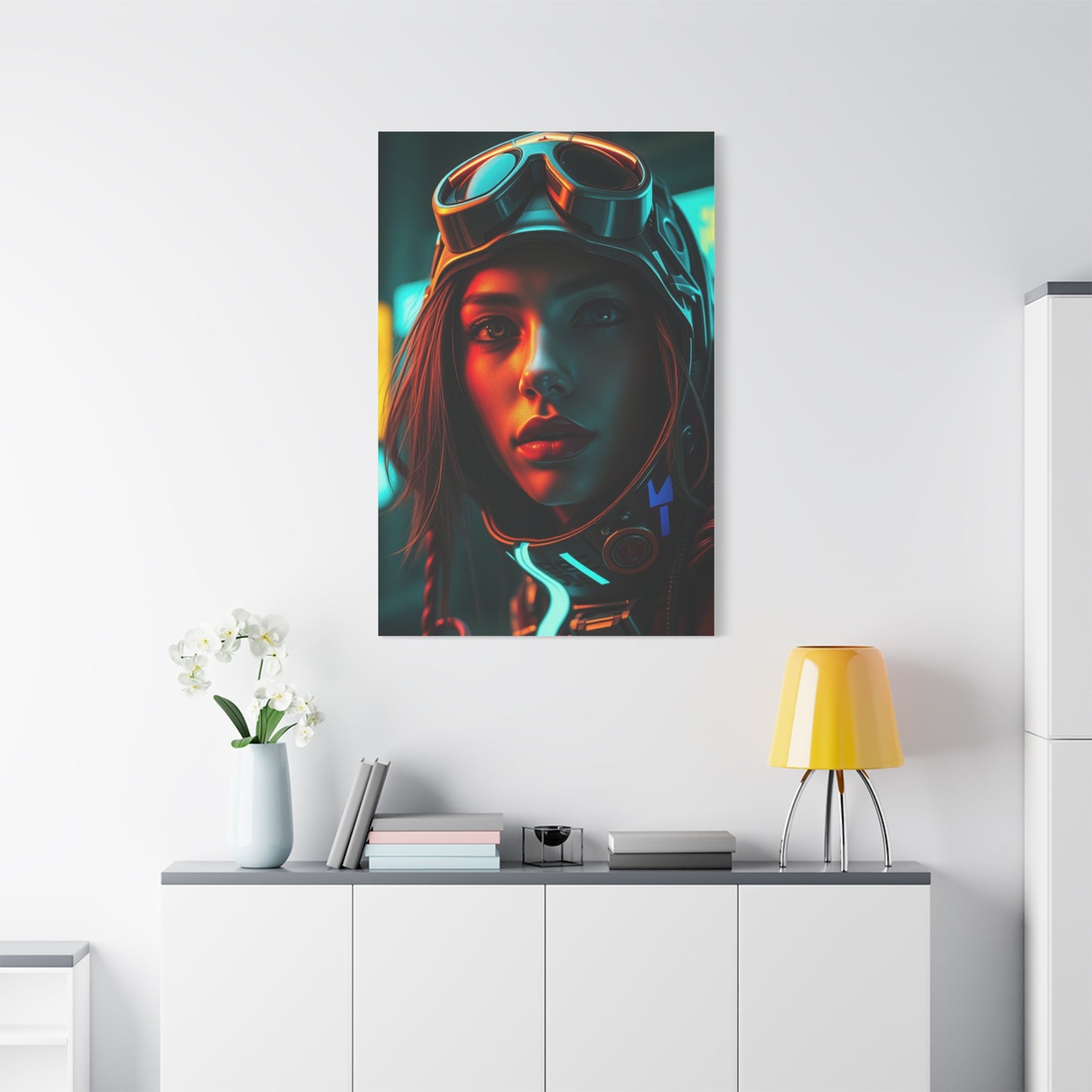 Masterpiece Cyberpunk Art Vision Wall Art & Canvas Print