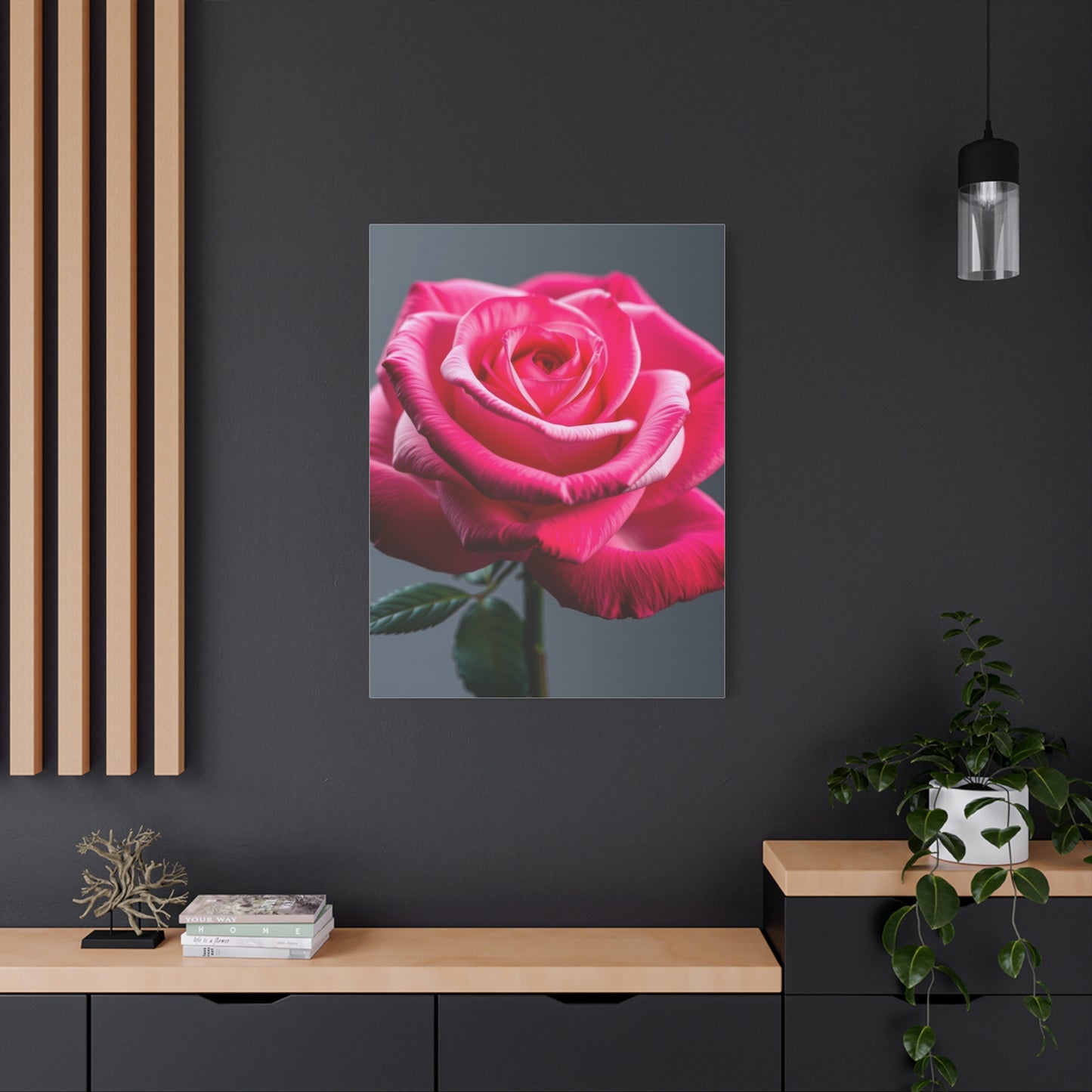 Rose Flower Art Luxury Canvas Wall Art & Canvas Print