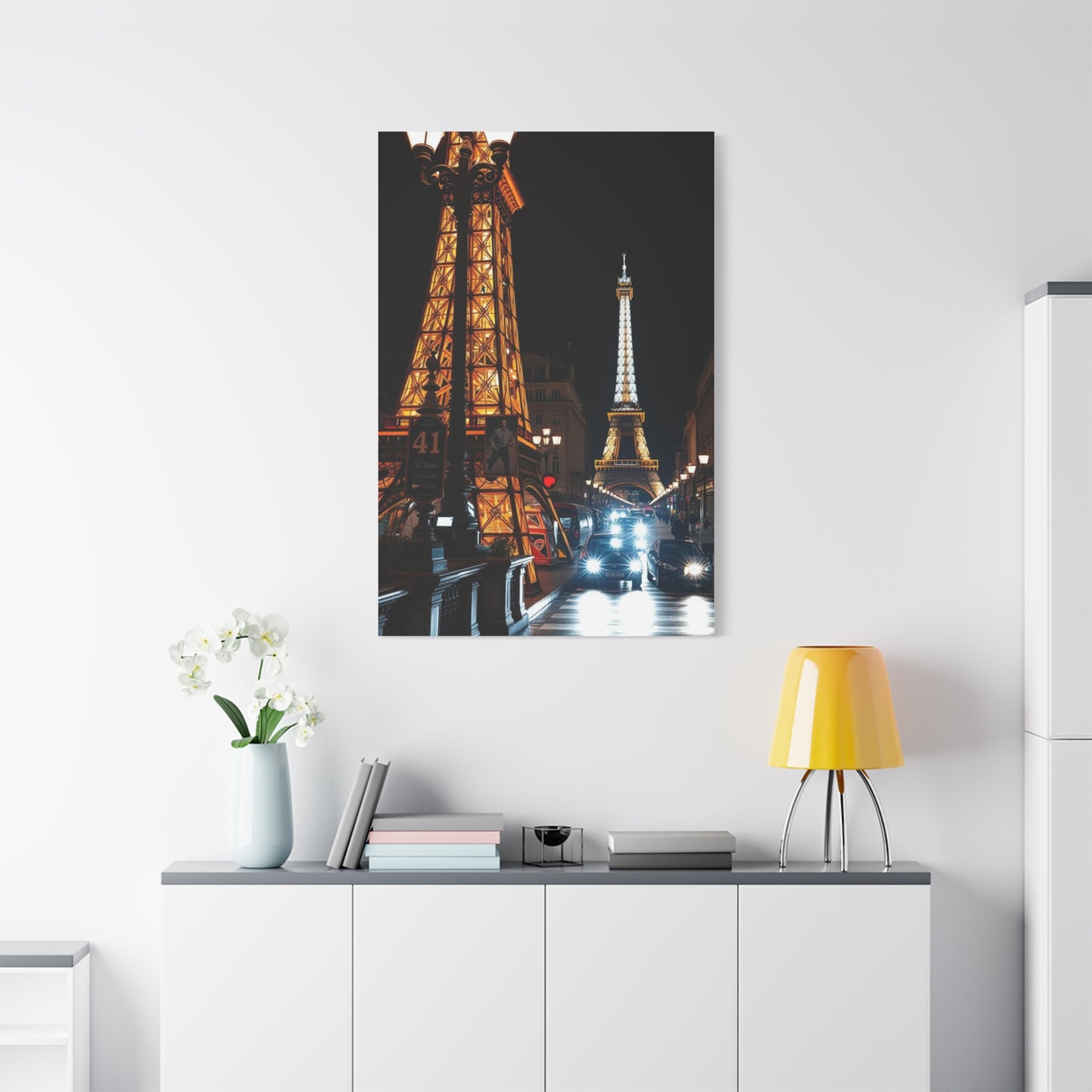 Prestige Parisian Vista Painting Wall Art & Canvas Print