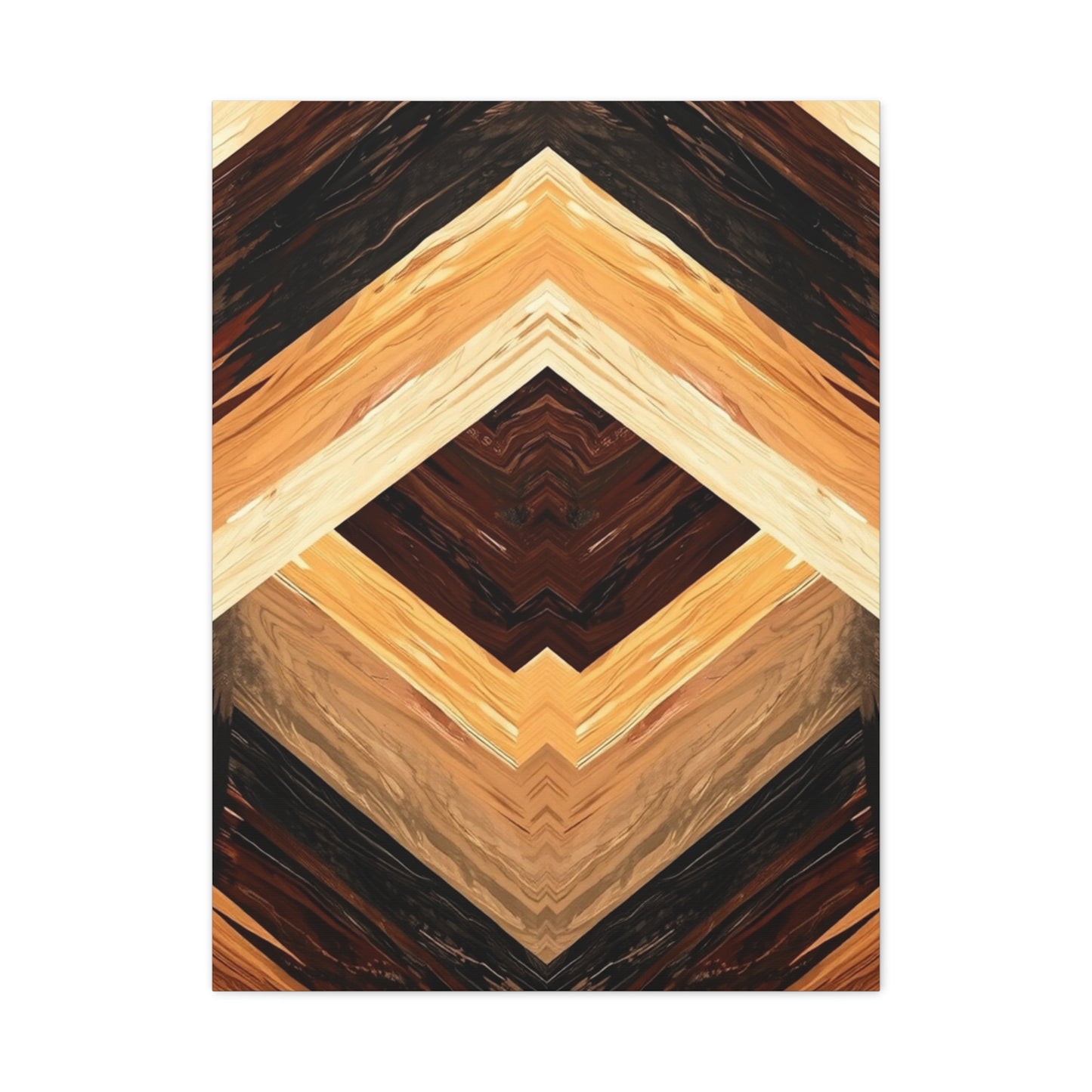 Chevron Pattern Art Supreme Gallery Wall Art & Canvas Print
