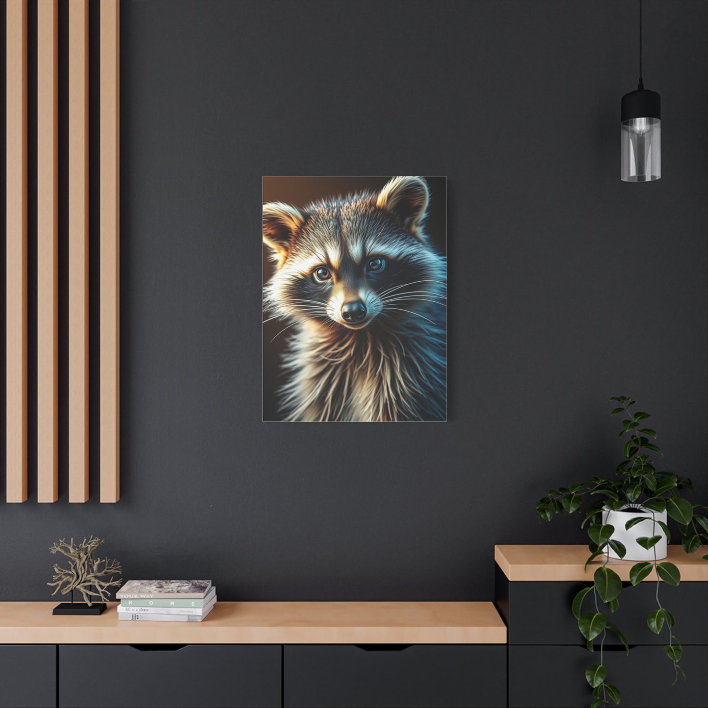 Elite Raccoon Art Vision Wall Art & Canvas Print