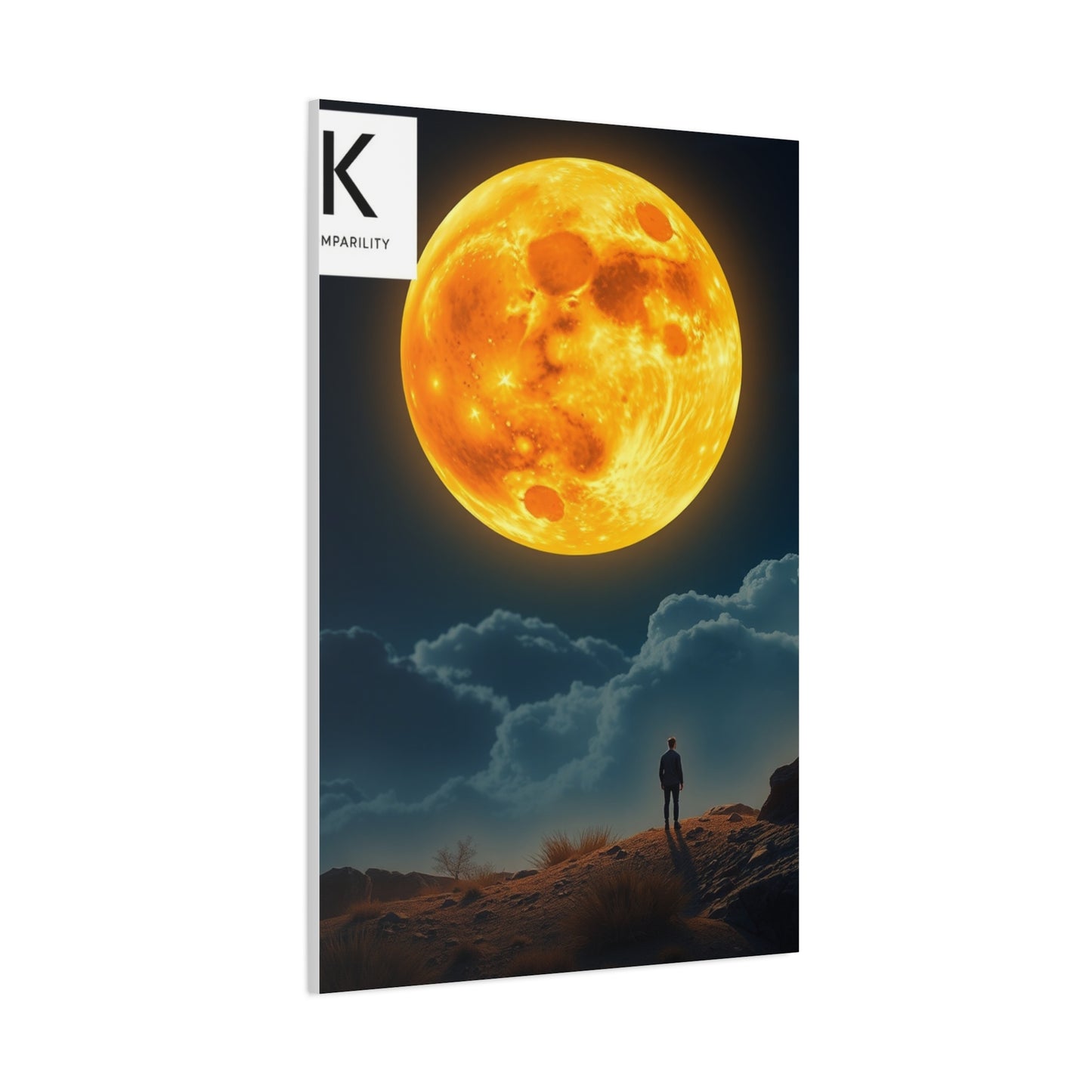 Moonlit Harmony Canvas Wall Art & Canvas Print