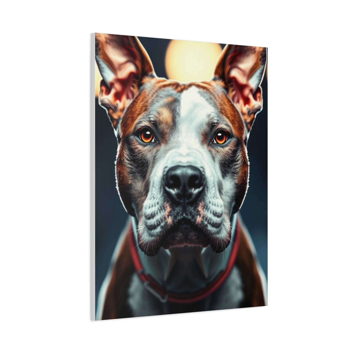 Pit Bull Art Refined Canvas Wall Art & Canvas Print
