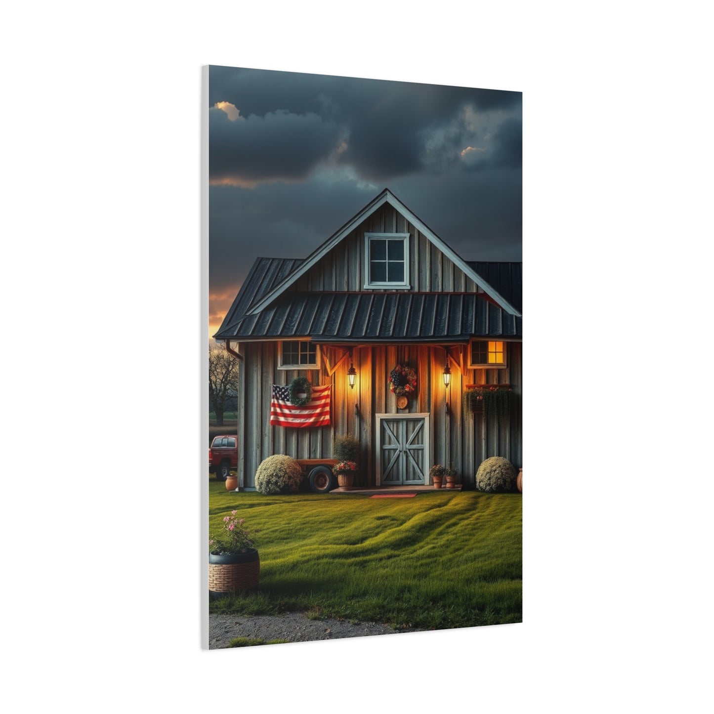 Quaint Vista Gallery Canvas Wall Art & Canvas Print