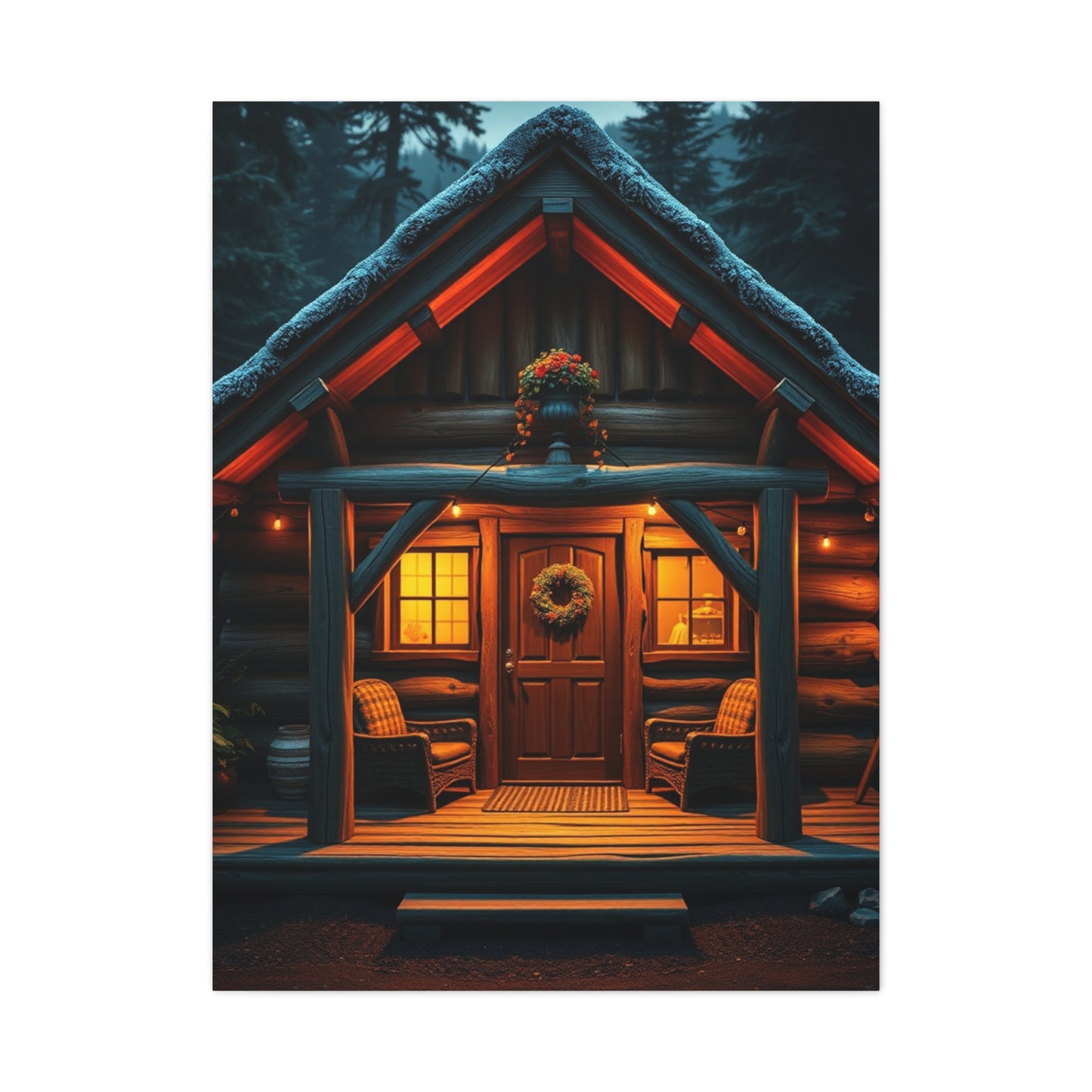 Cabin Art Refined Canvas Wall Art & Canvas Print