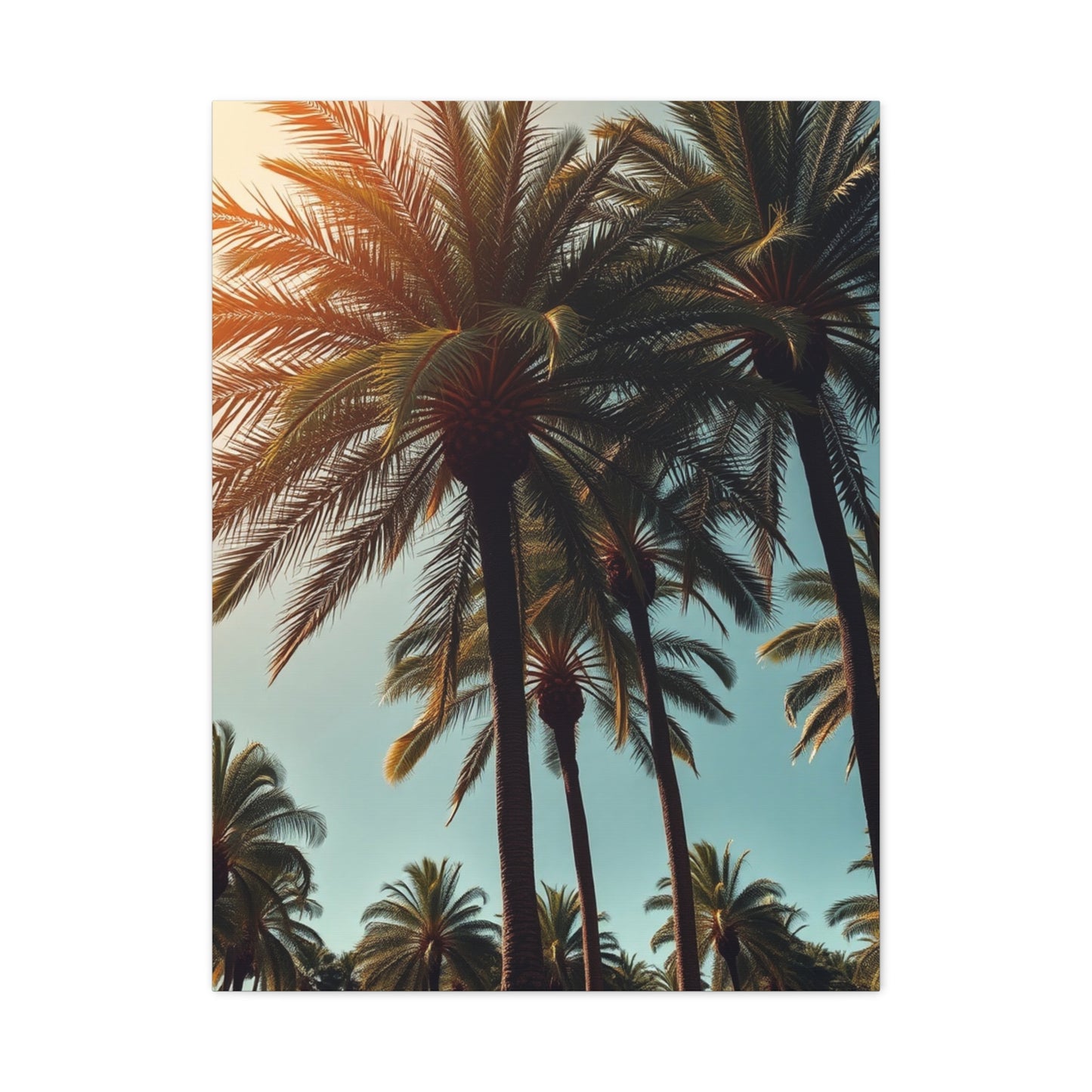 Elegant Fronds Panorama Wall Art & Canvas Print