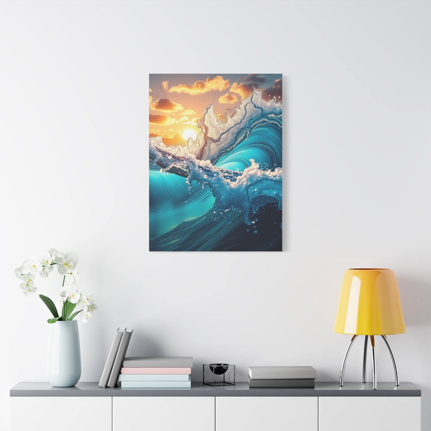 Tidal Elegance Artistry Wall Art & Canvas Print