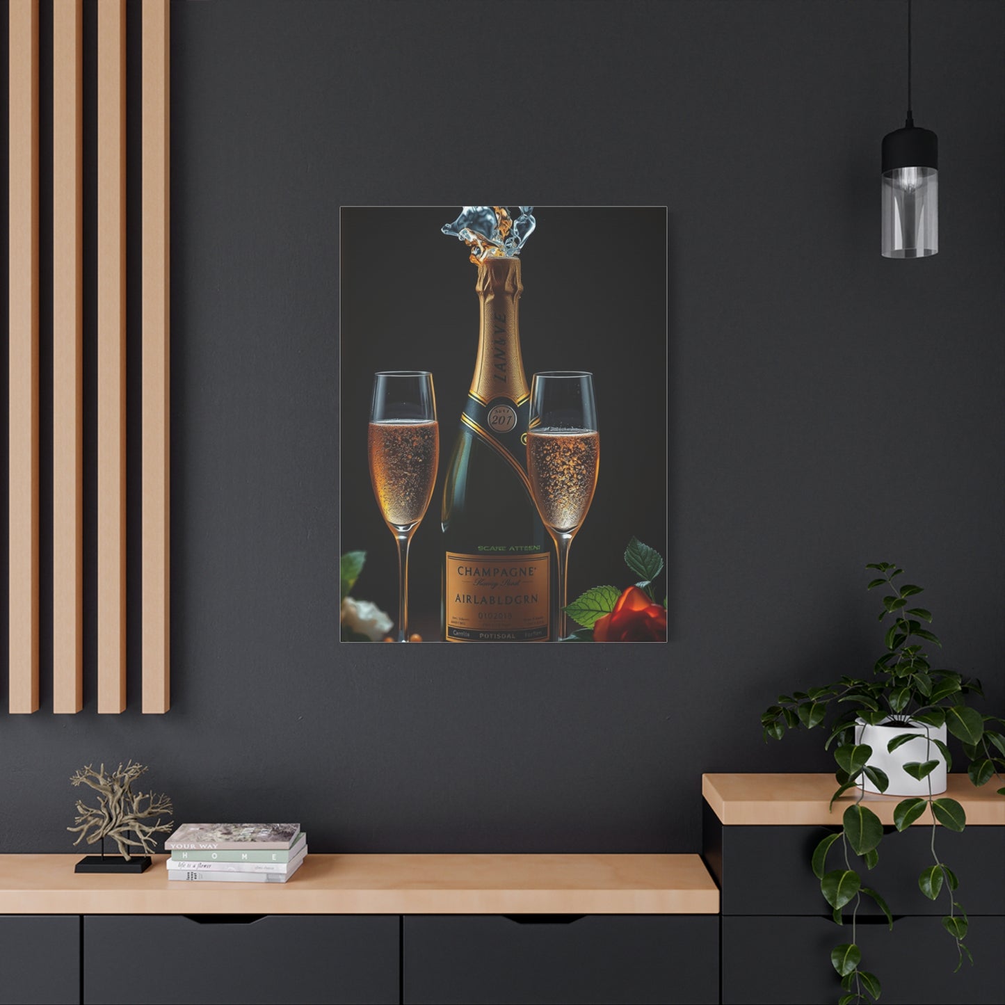 Elite Champagne Art Vision Wall Art & Canvas Print