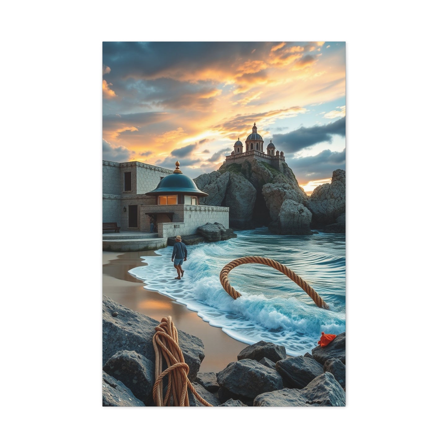 Coastal Splendor Canvas Wall Art & Canvas Print
