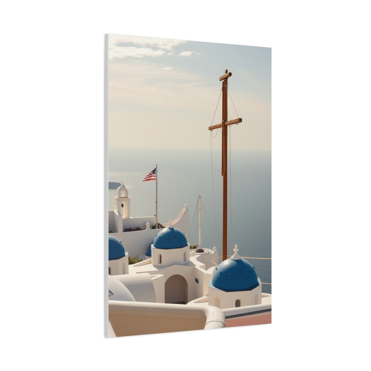 Vision Santorini Art Art Wall Art & Canvas Print