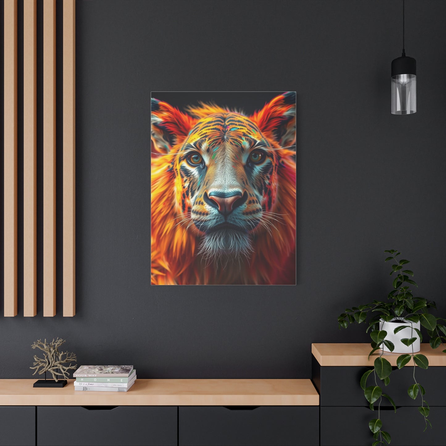 Polychrome Splendor Canvas Wall Art & Canvas Print