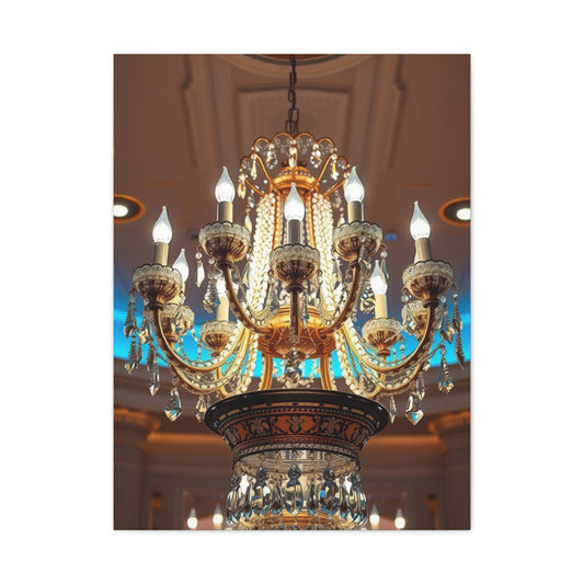 Chandelier Art Luxury Canvas Wall Art & Canvas Print