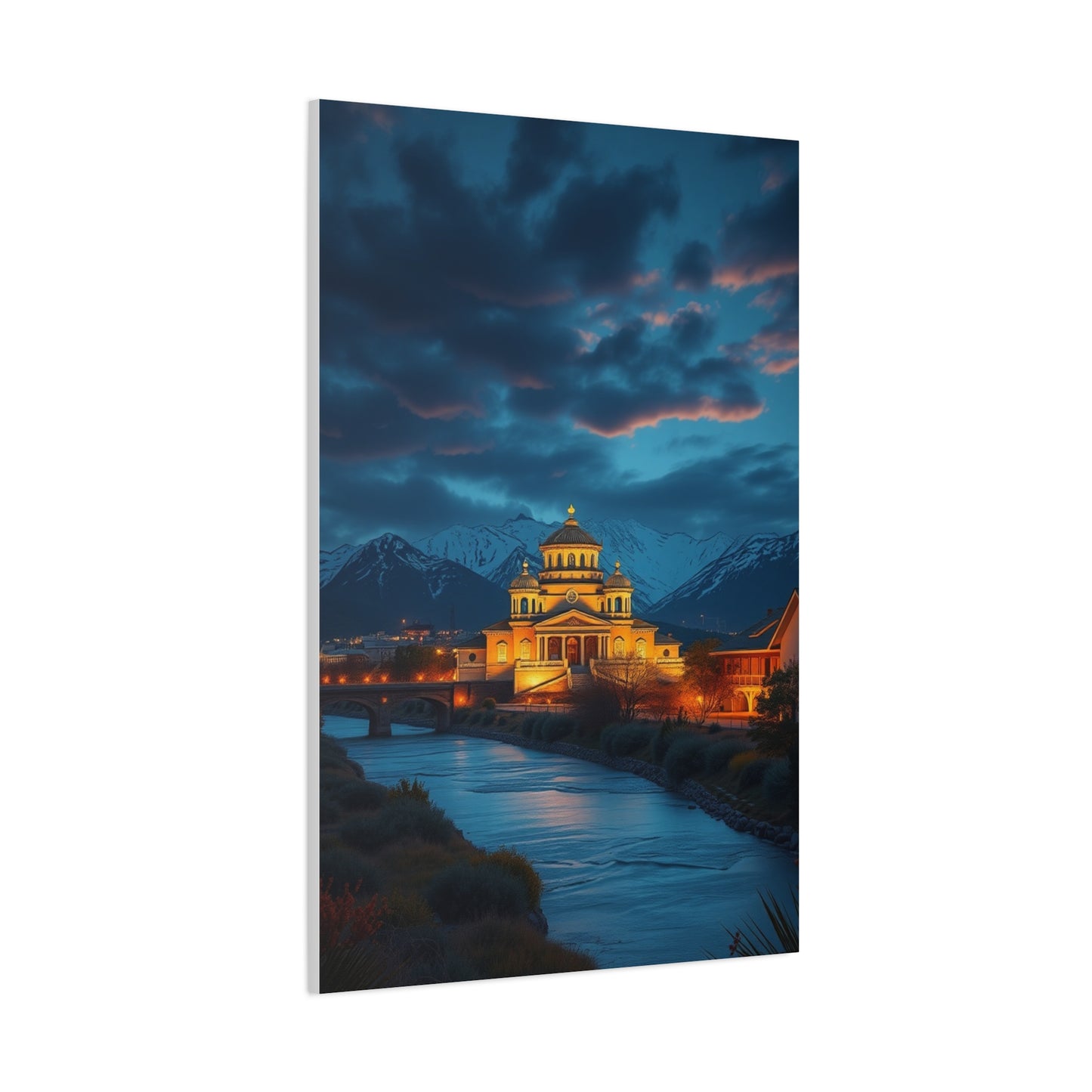 Regal Terrain Portraiture Wall Art & Canvas Print