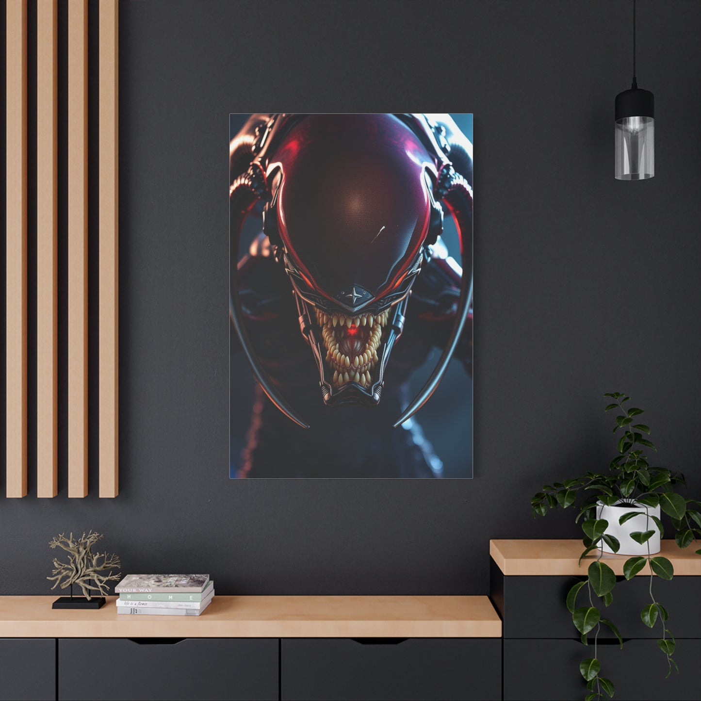 Vision Xenomorph Art Art Wall Art & Canvas Print
