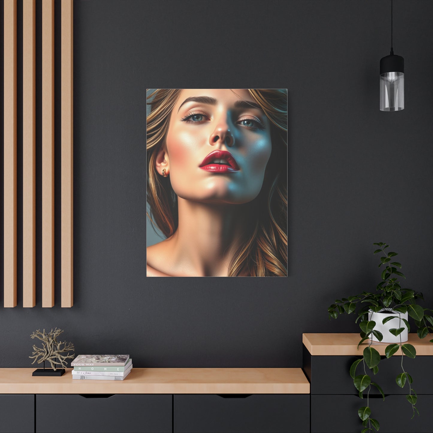 Moss Visage Splendor Wall Art & Canvas Print