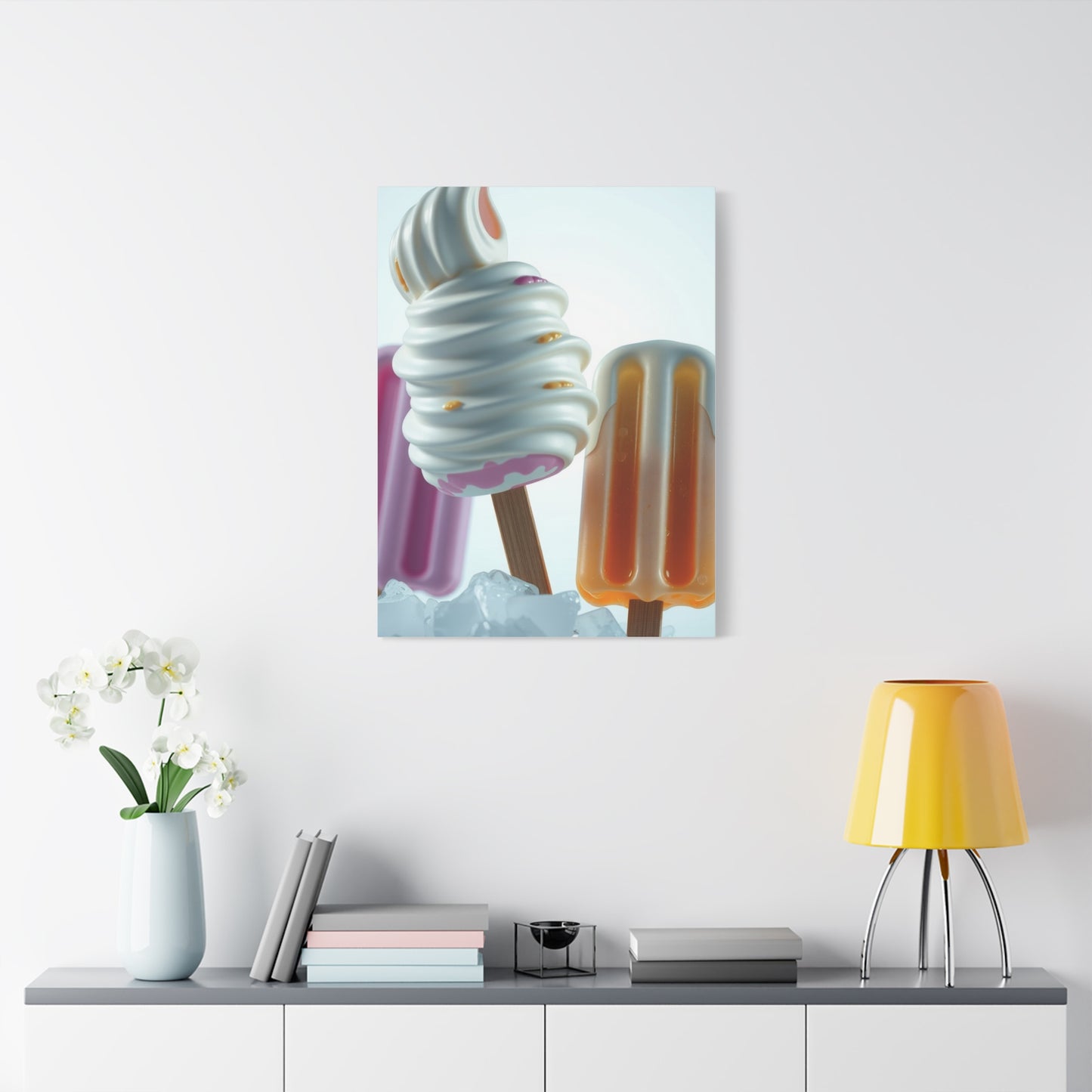 Ice Cream & Popsicle Art Supreme Gallery Wall Art & Canvas Print