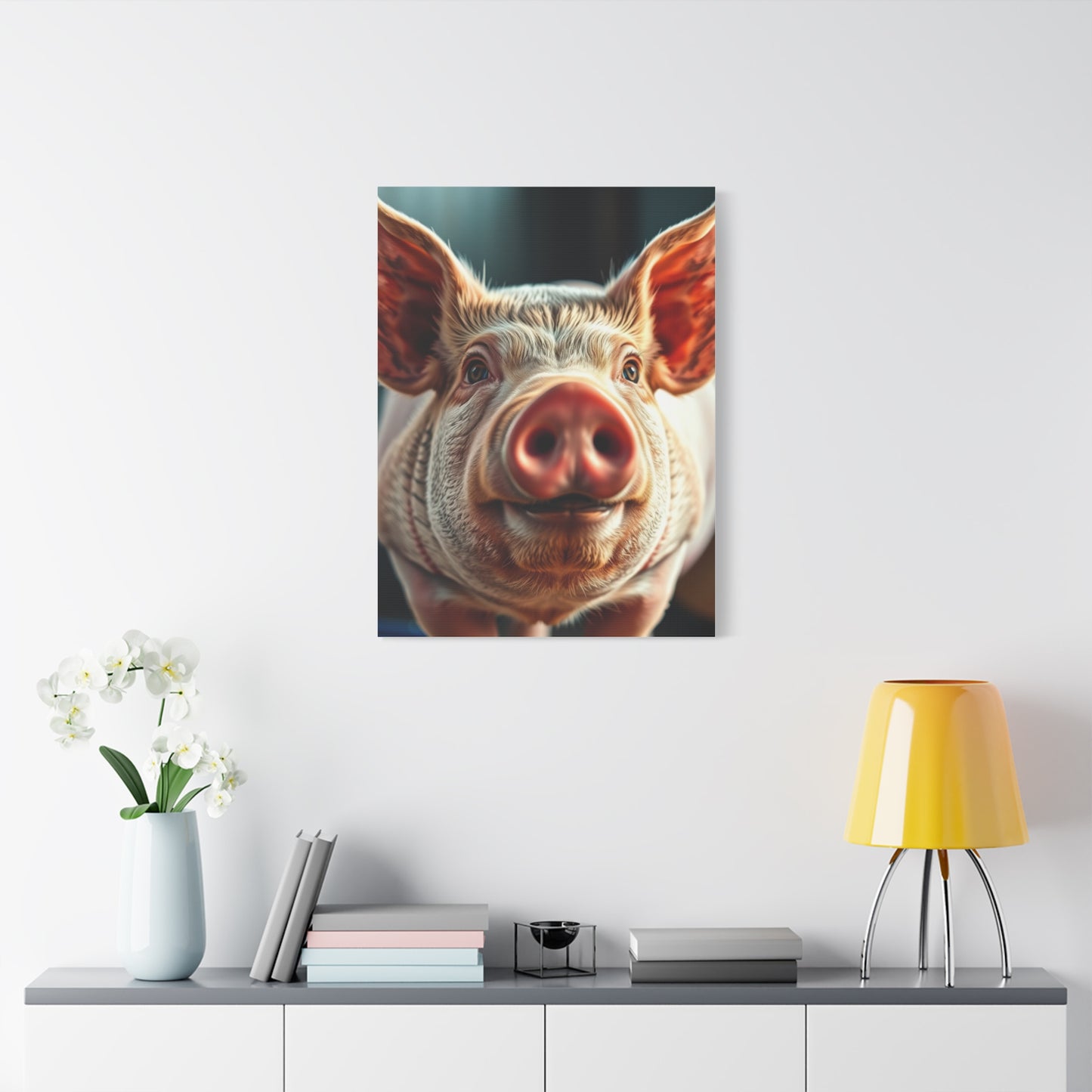 Pig Art Supreme Gallery Wall Art & Canvas Print