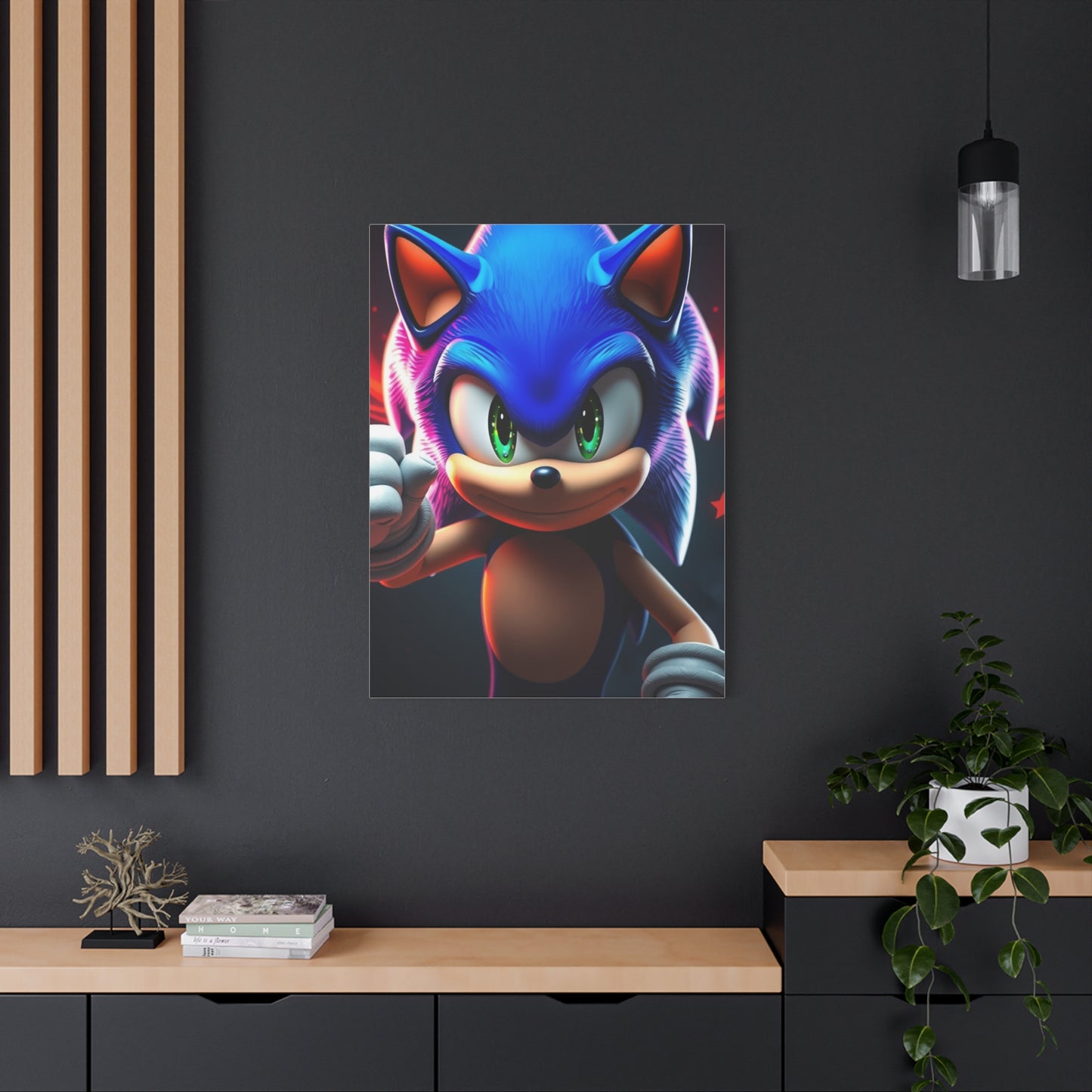 Supreme Sonic the Hedgehog Art Collection Wall Art & Canvas Print