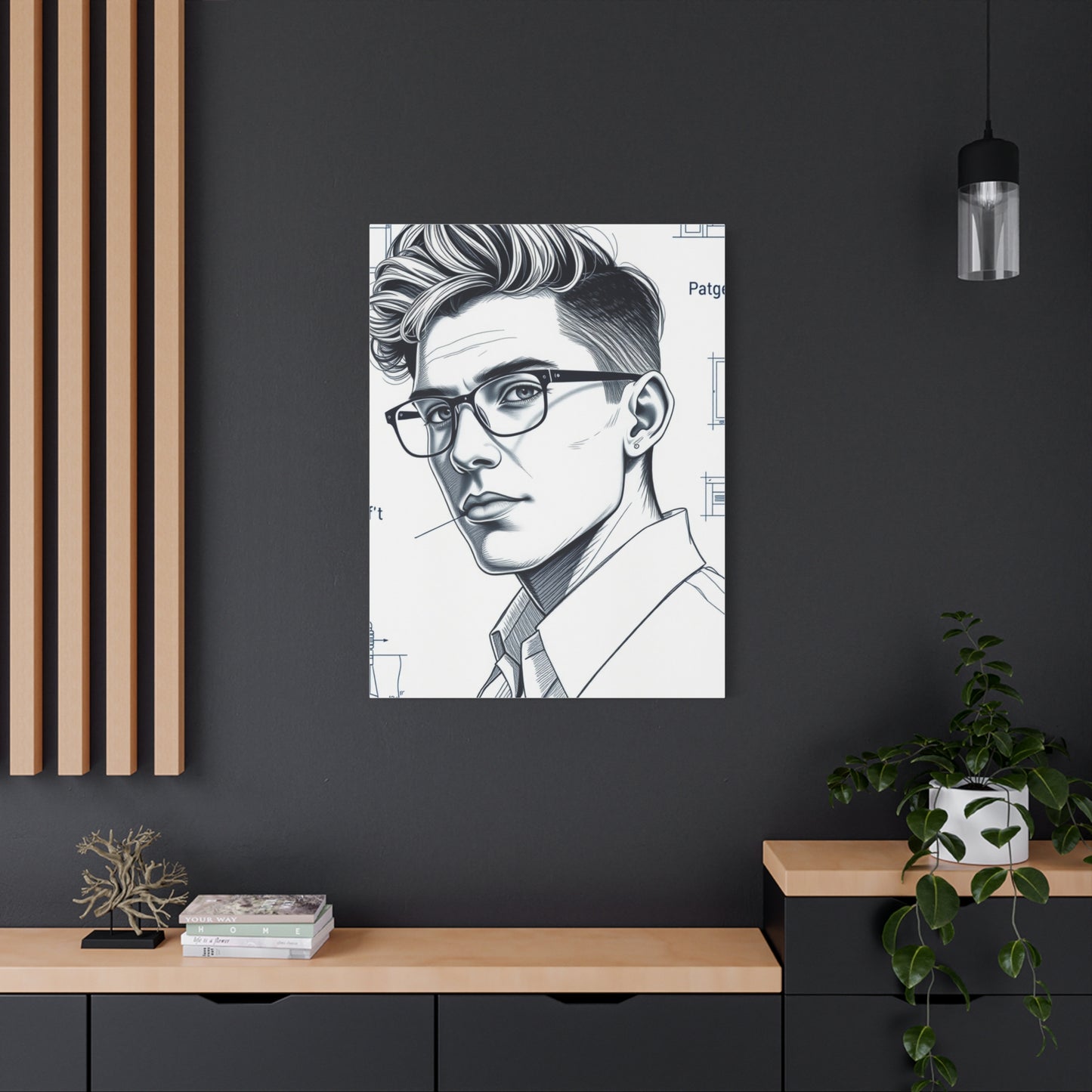 Supreme Blueprint & Patent Sketches Art Collection Wall Art & Canvas Print