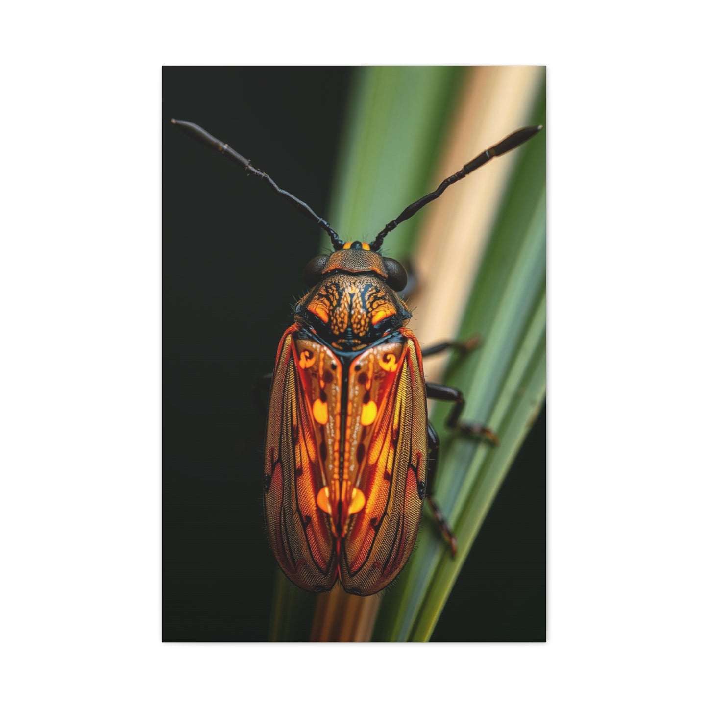 Firefly (Lighting Bug) Art Refined Canvas Wall Art & Canvas Print