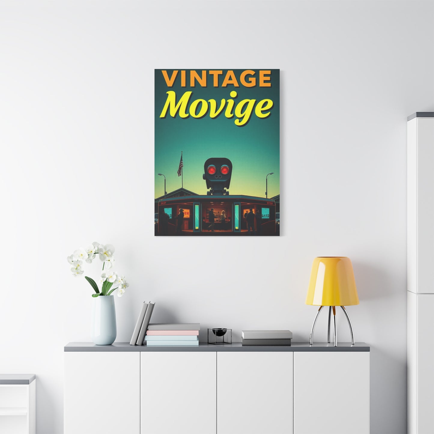 Elite Vintage Movie Posters Art Vision Wall Art & Canvas Print